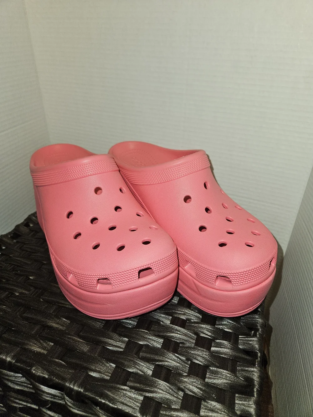 CROCS chunky platform